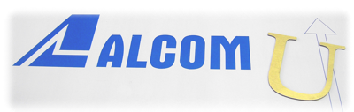 alcom brand aluminium composite logo