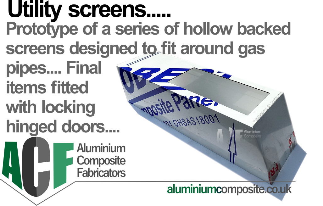 aluminium composite fabrication samples