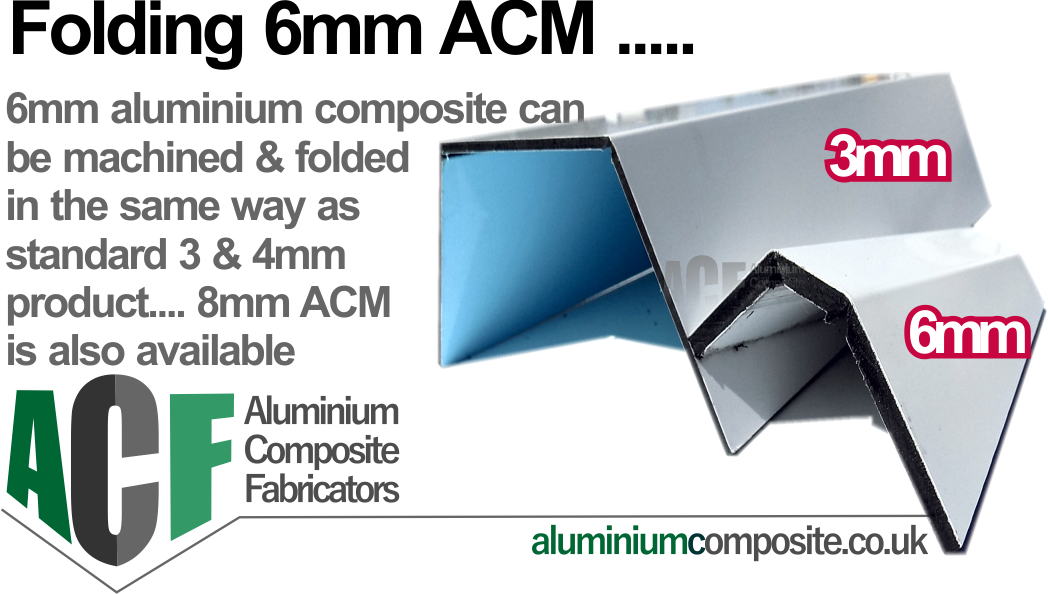 folding 6mm aluminium composites