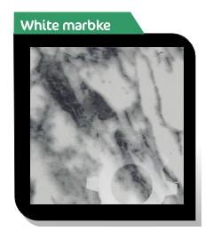 white marble stone effect aluminium composite