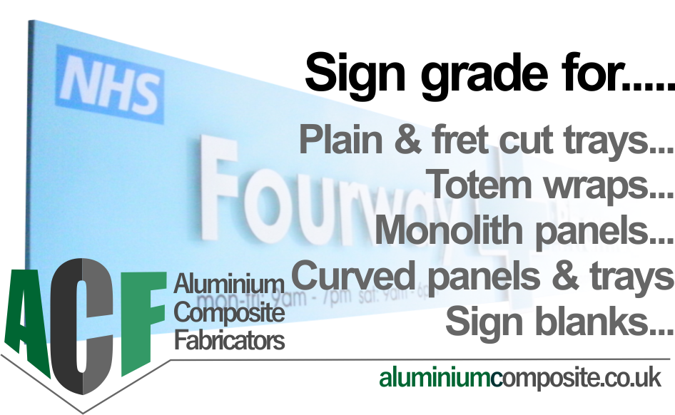 sign grade alumninium composite examples