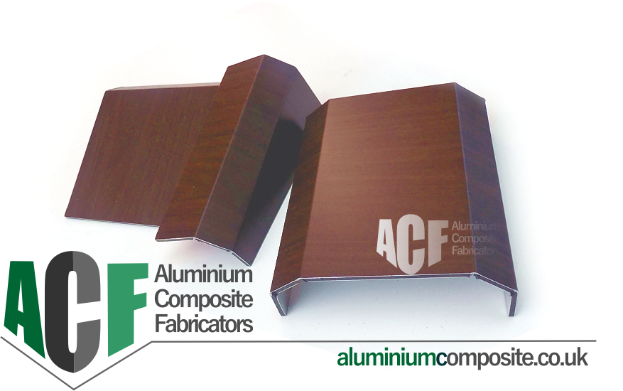 wood grain aluminium composite
